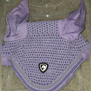 Purple Horse Ear Bonnet